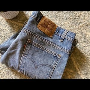 Vintage 70s Levi's 517 Orange Tab Jeans